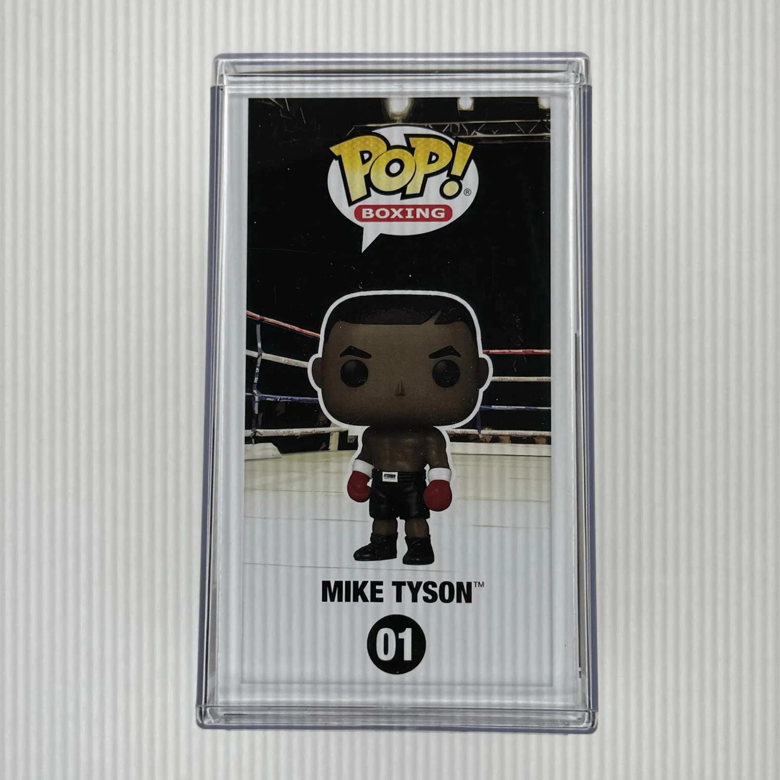 Mike Tyson — Mike Tyson Auto Funko Pop #01 New Fiterman Sports JSA Authentication White Ink, изображение 4