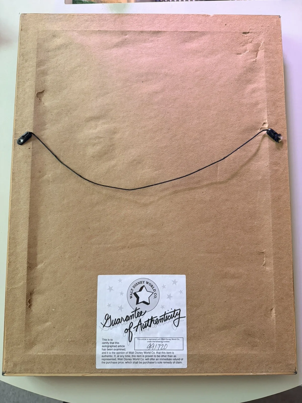 Glenn Close — Original Autograph Of "Glenn Close" Voice Of "Kala" Tarzan - Signed Disney Art, изображение 2