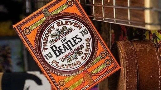 The Beatles Playing Cards (Orange) by Theory11, изображение 2
