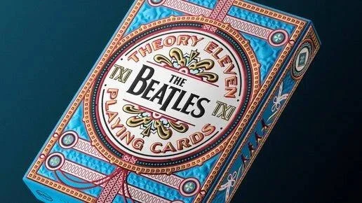 The Beatles Playing Cards (Blue) by Theory11, image 2