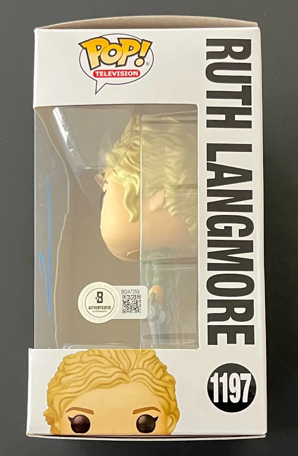 JULIA GARNER SIGNED OZARK RUTH LANGMORE FUNKO w/EXACT VIDEO PROOF & BECKETT COA, изображение 5