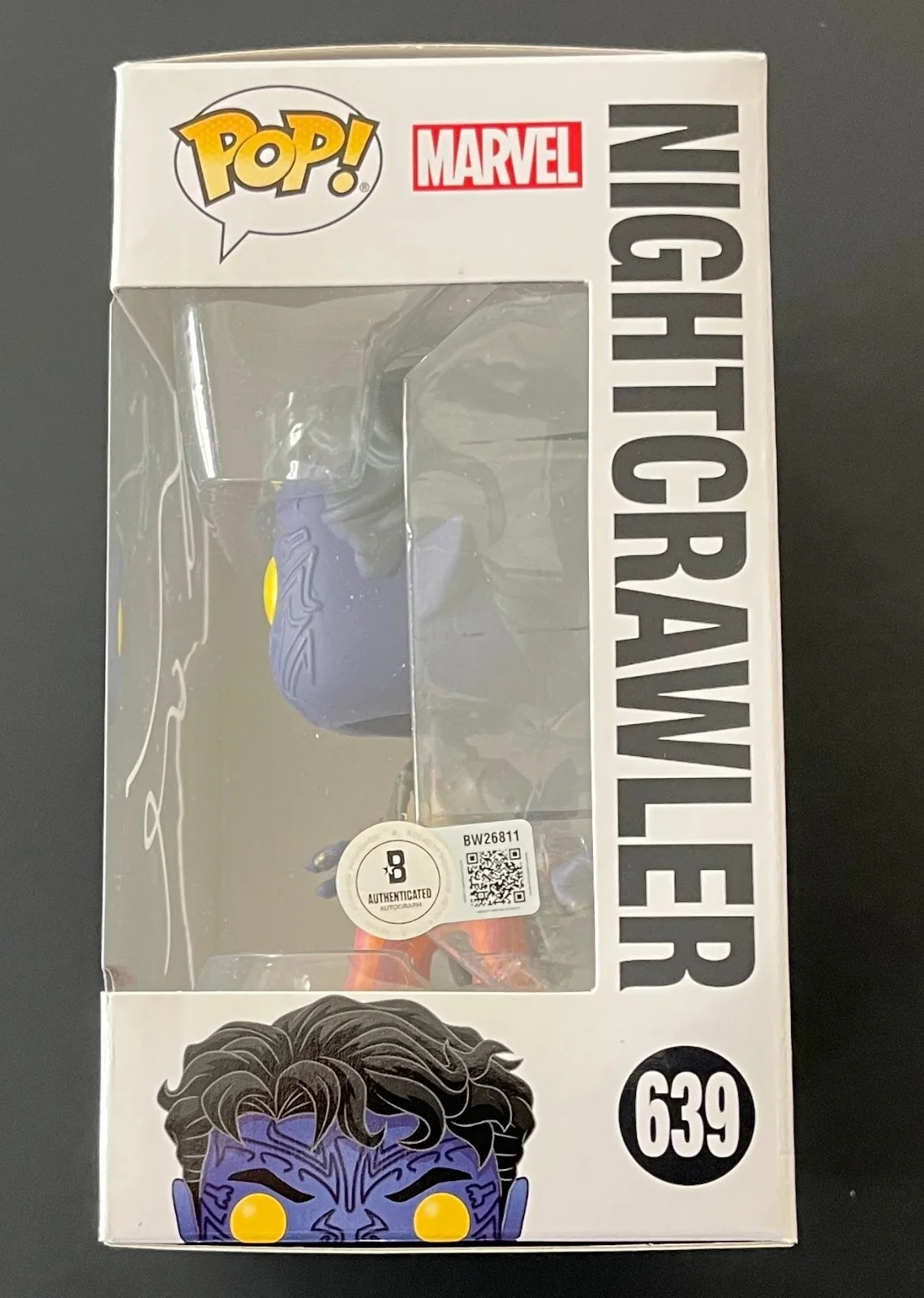 ALAN CUMMING SIGNED X2 X-MEN UNITED NIGHTCRAWLER FUNKO w/EXACT PROOF BECKETT COA, изображение 4