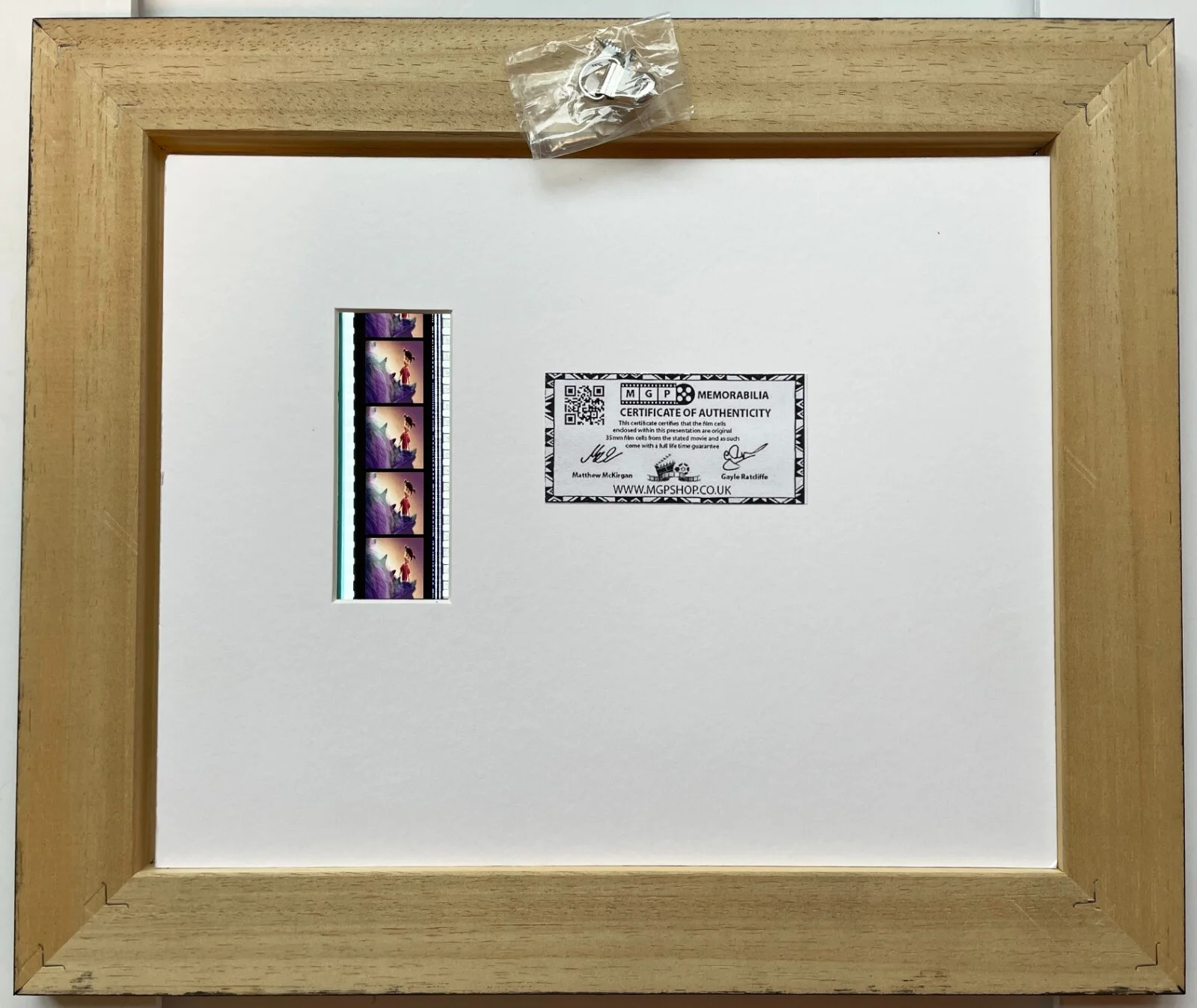 Monsters Inc (2001) Original 35mm Film Cells set in Quality Wood Frame + COA v2, image 3