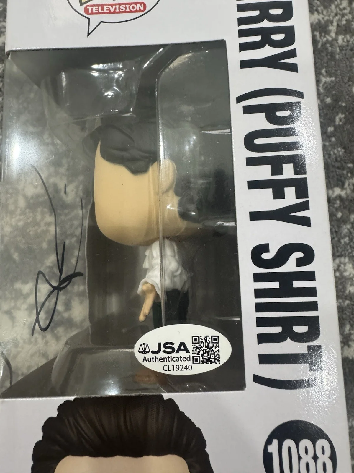 Jerry Seinfeld Signed Autographed Funko Pop #1088 JSA COA, image 3