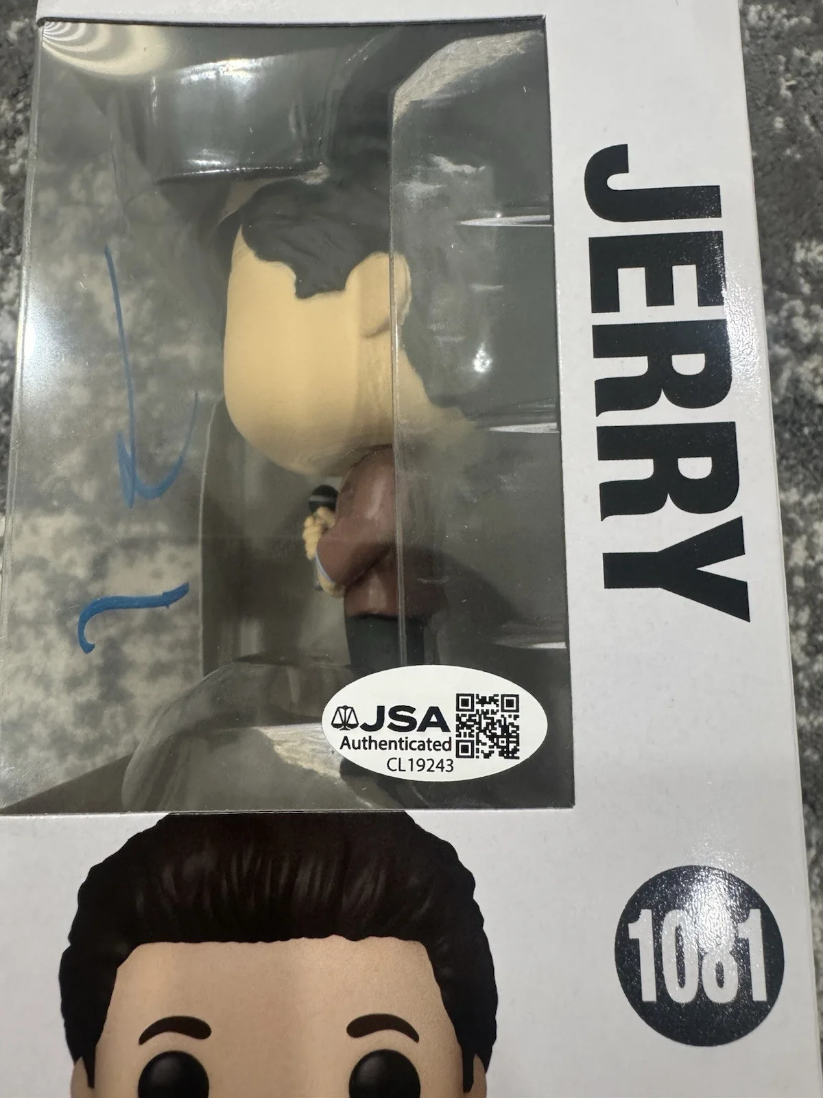 Jerry Seinfeld Signed Autographed Funko Pop #1081 JSA COA, image 3