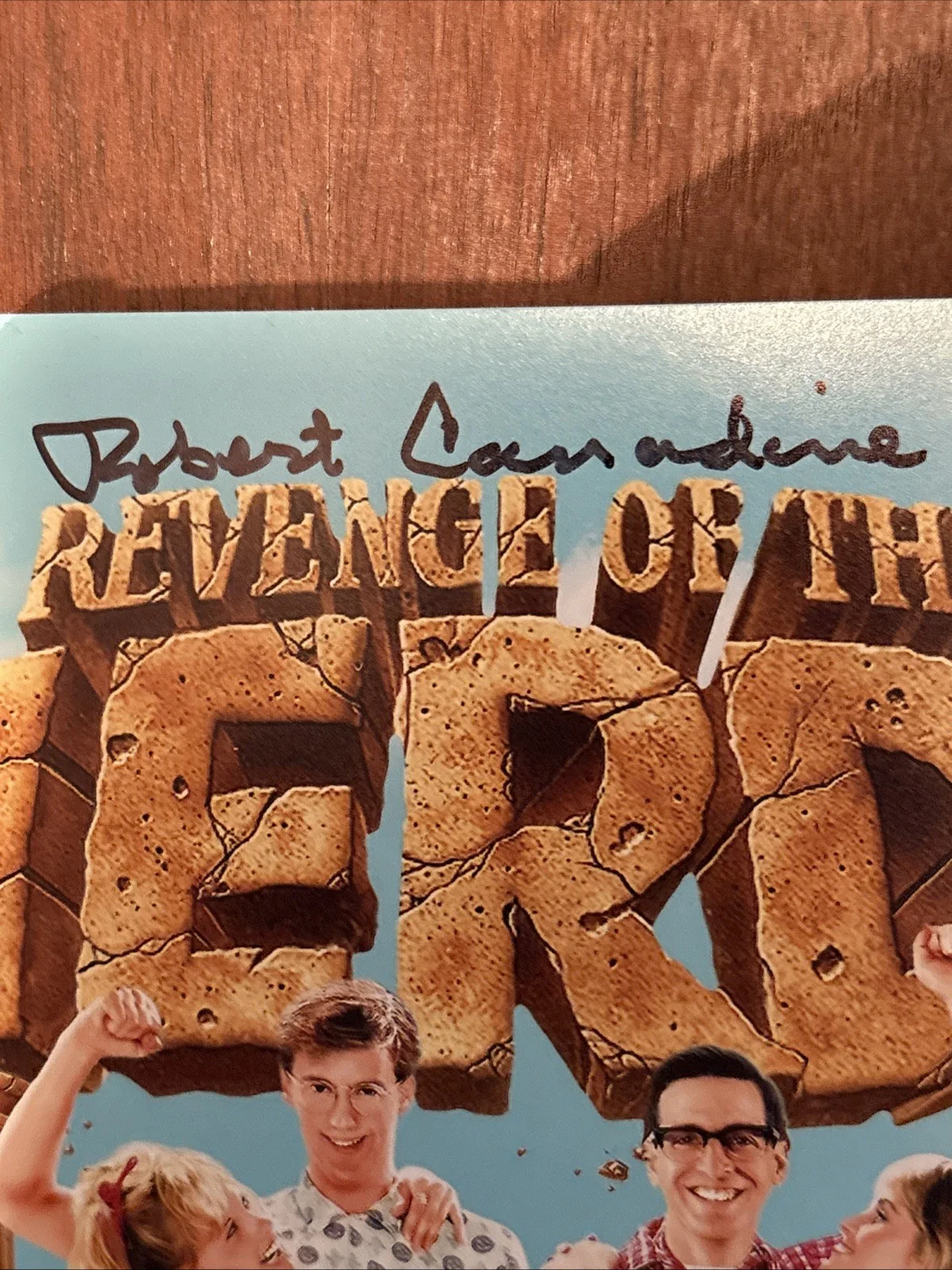 ROBERT CARRADINE REVENGE OF THE NERDS BECKETT/COA SIGNED 8X10 PHOTO, изображение 3