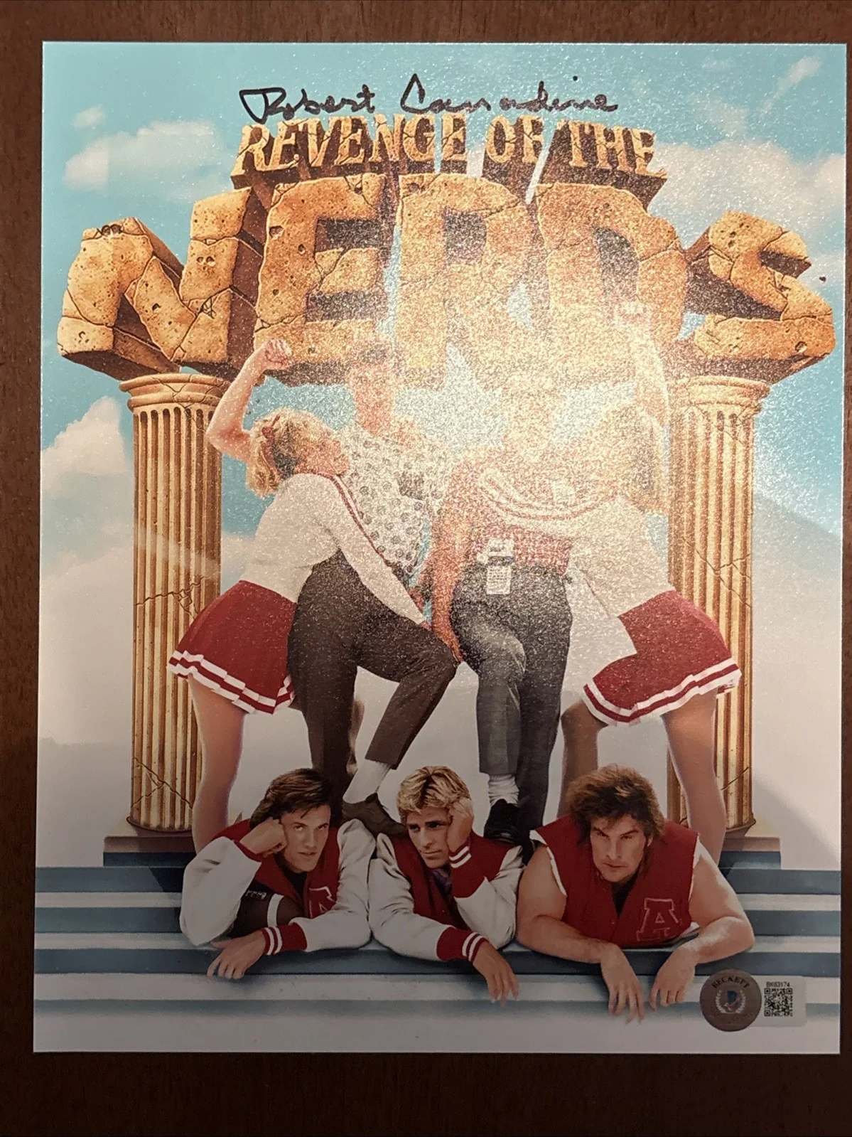 ROBERT CARRADINE REVENGE OF THE NERDS BECKETT/COA SIGNED 8X10 PHOTO, изображение 5