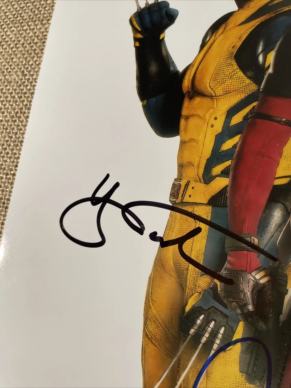 Hugh Jackman, Ryan Reynolds — Deadpool Vs Wolverine Cast Signed Photo Photograph Picture A￼utographs marvel P, image 2