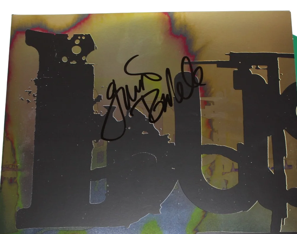 GAVIN ROSSDALE SIGNED BUSH RAZORBLADE SUITCASE VINYL RECORD ALBUM LP BECKETT COA, изображение 2