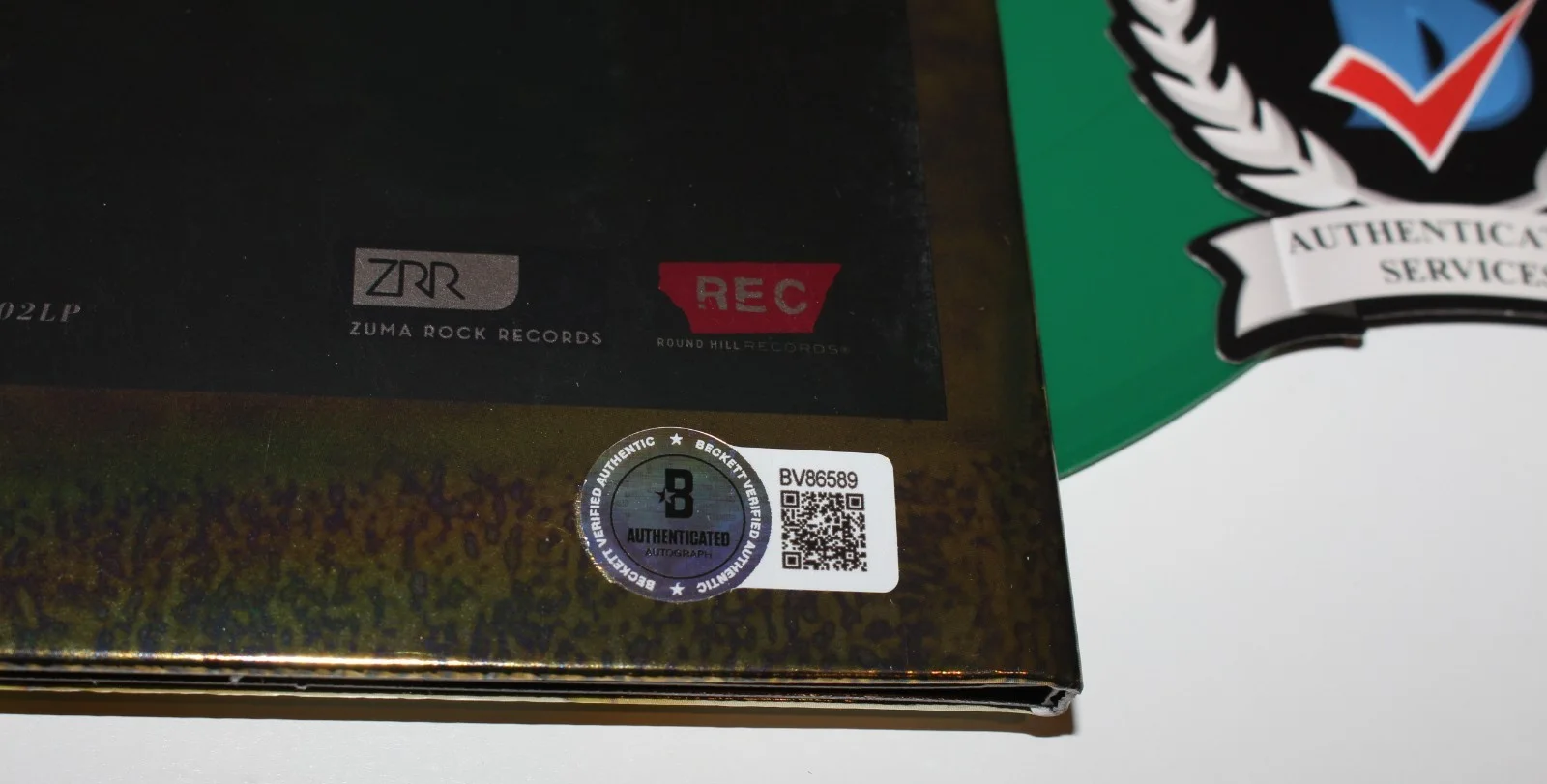 GAVIN ROSSDALE SIGNED BUSH RAZORBLADE SUITCASE VINYL RECORD ALBUM LP BECKETT COA, изображение 3