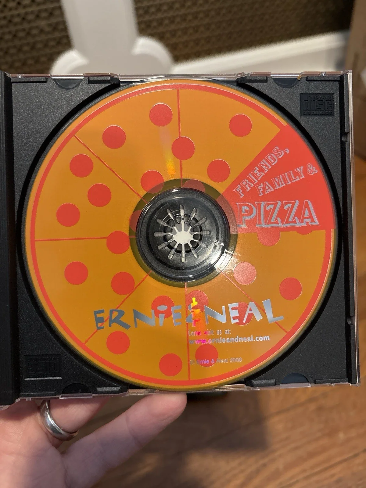 Ernie & Neal Friends, Family & Pizza CD SIGNED Autographed 2000 Kids Music, изображение 4