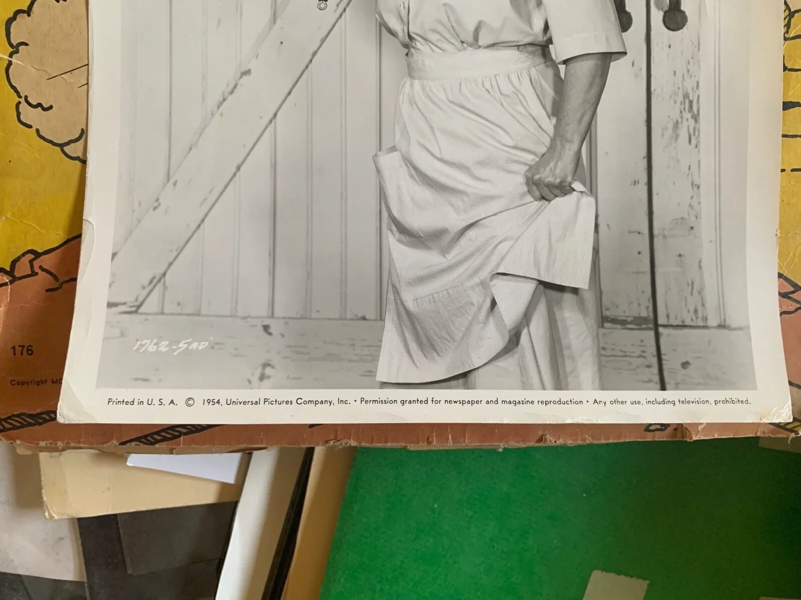 MARJORIE MAIN signed autograph with Ma Kettle original 1954 photo, изображение 4