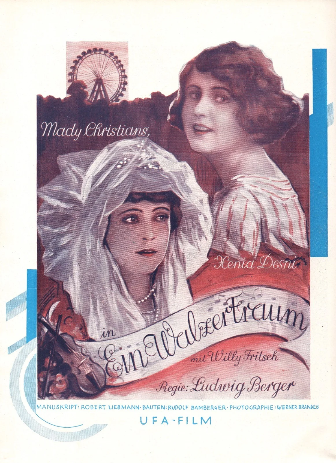 TARTUFFE 1926 F. W. Murnau * Emil Jannings, Werner Krauss, Lil Dagover GERMAN AD, image 2