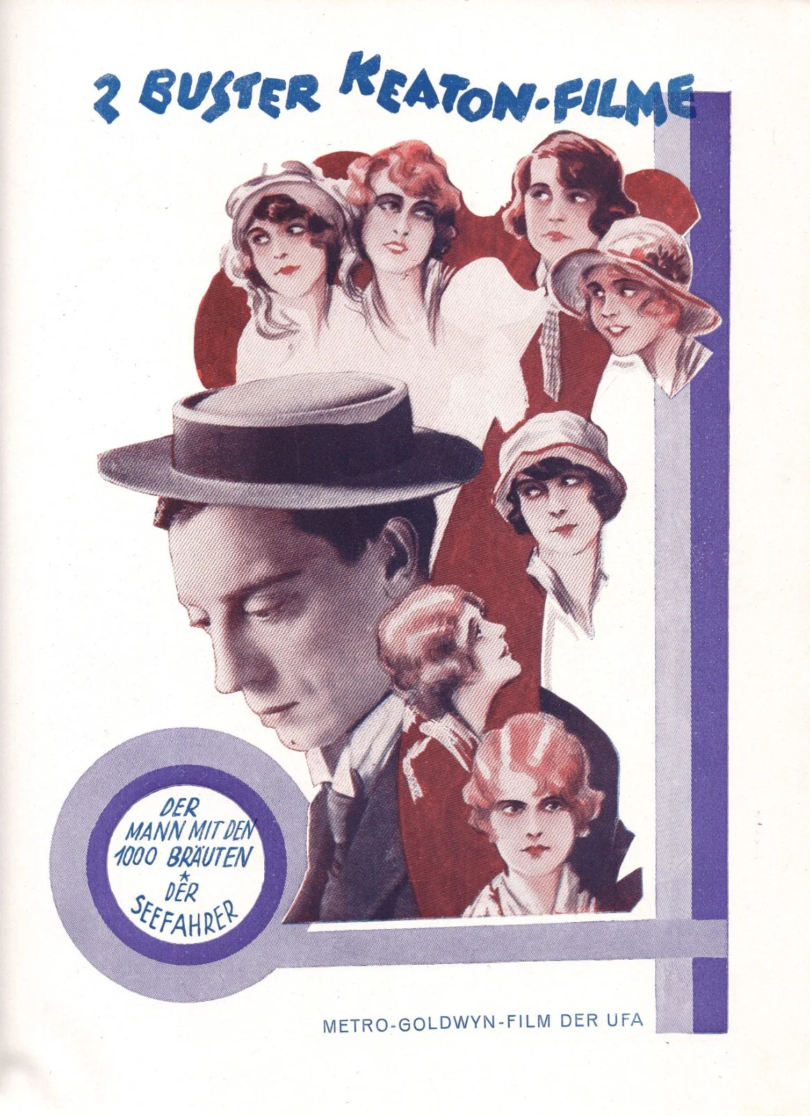 HE WHO GETS SLAPPED 1926 Lon Chaney, Norma Shearer, John Gilbert GERMAN ADVERT, image 2