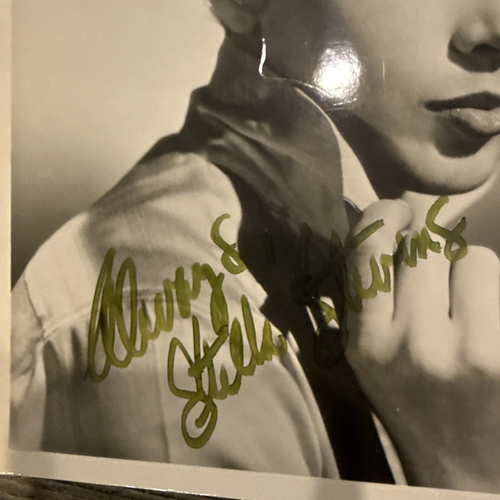 Stella Stevens — Stella Stevens Black White Photo, with original fan club envelope, image 2