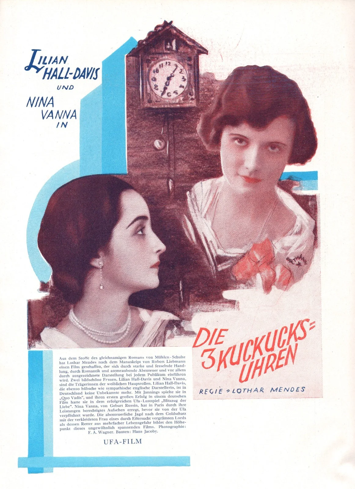 JEALOUSY 1926 Karl Grune * Lya De Putti, Werner Krauss GERMAN ADVERT, image 2