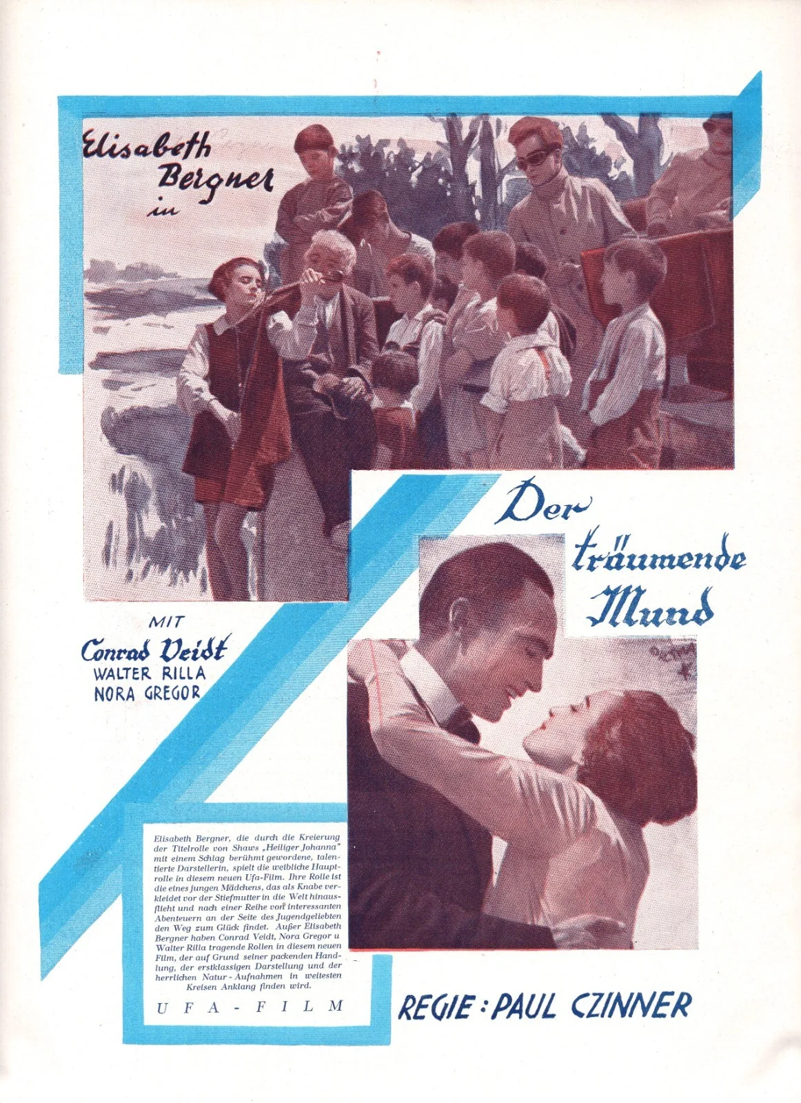 HER DANCING PARTNER 1926 María Corda, Willy Fritsch, Marlene Dietrich GERMAN AD, изображение 2