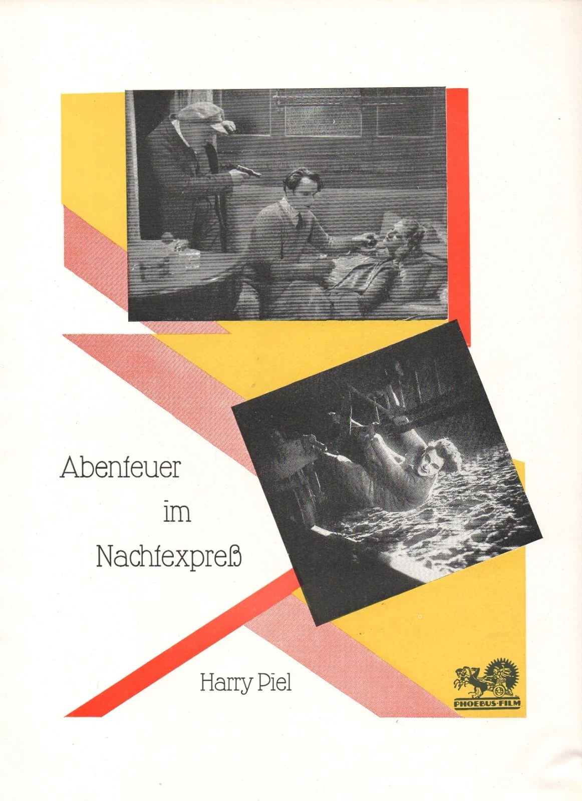 BLACK PIERROT 1926 Harry Piel, Fritz Greiner GERMAN ADVERT, image 2