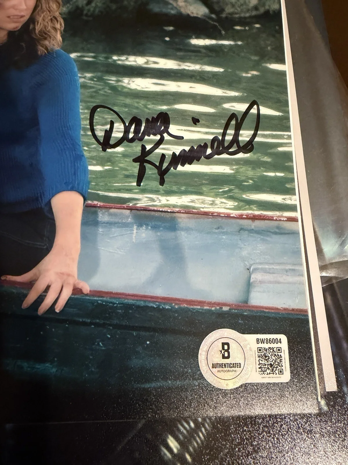 Beckett coa signed 8x10 photo Marilyn Poucher Dana Kimmell Friday The 13th Part, изображение 3