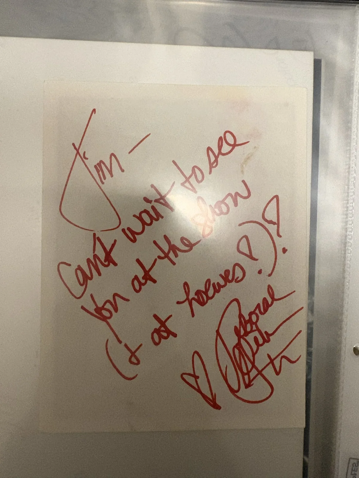 Deborah Gibson Autographed Chicago Musical Velma Kelly Signed Inscribed, изображение 2