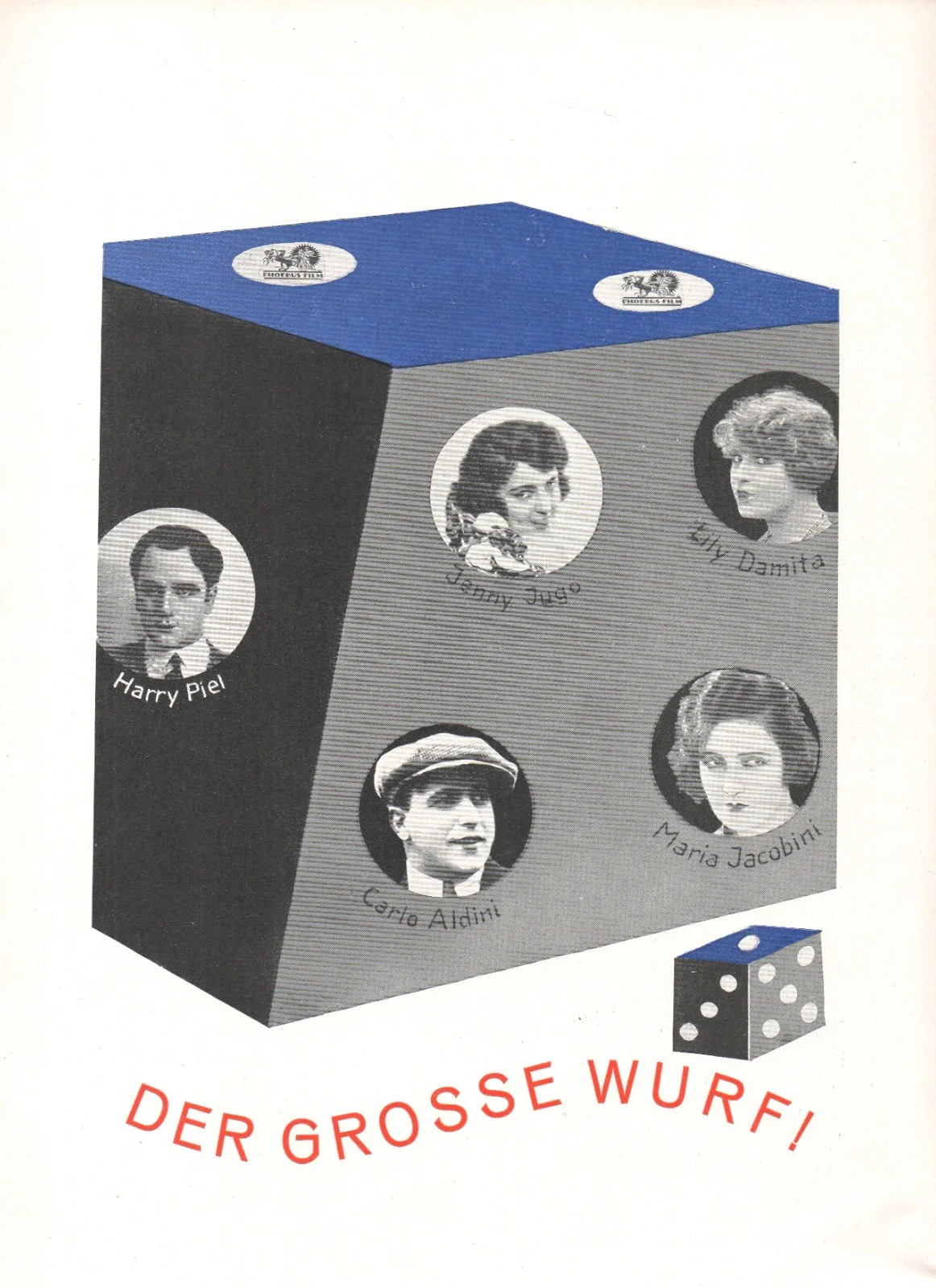 ADVENTURE IN THE NIGHT EXPRESS 1926 Harry Piel, Fritz Greiner GERMAN ADVERT, image 2