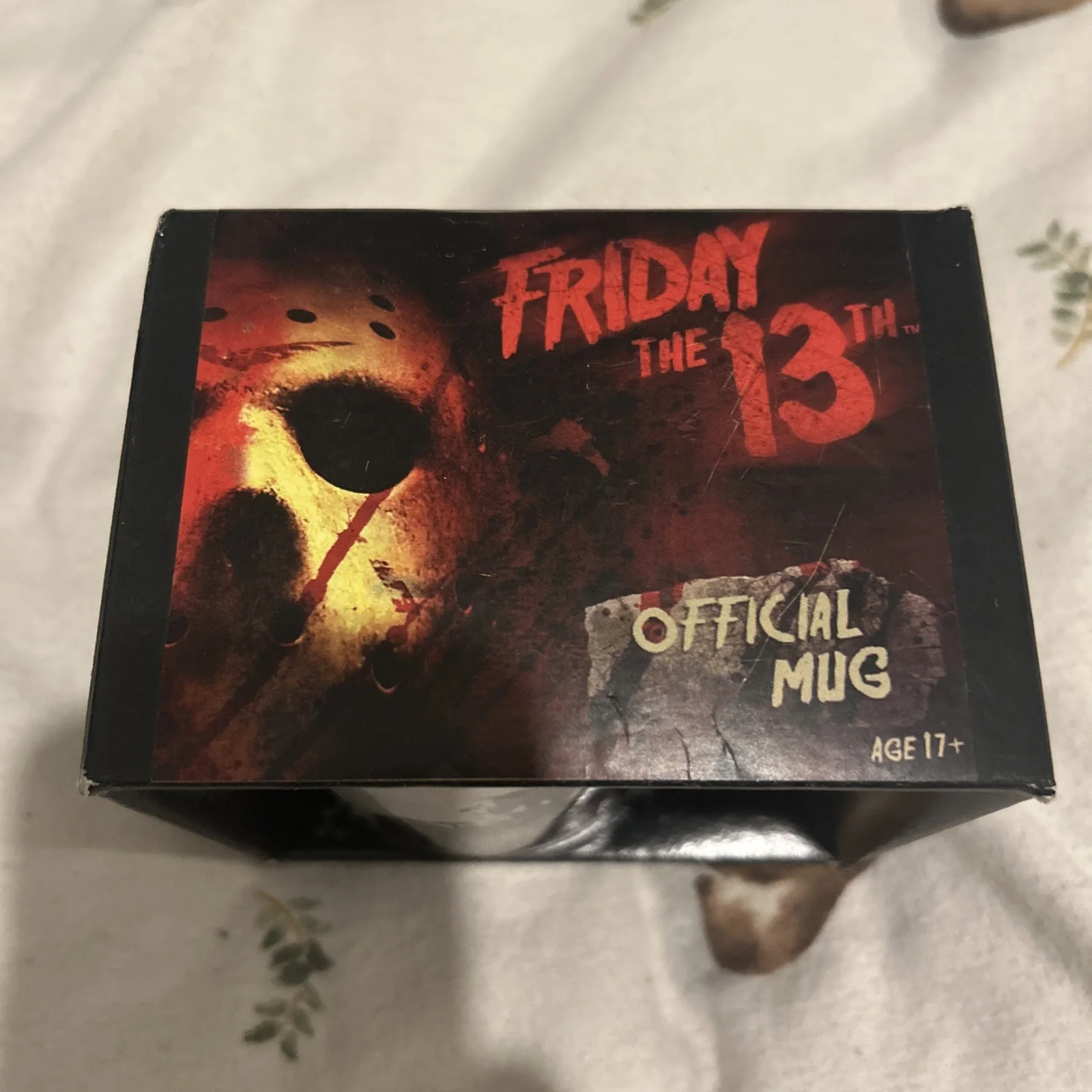 BOXED PYRAMID INTERNATIONAL OFFICIAL WHITE FRIDAY THE 13TH JASON VOORHEES MUG, изображение 5