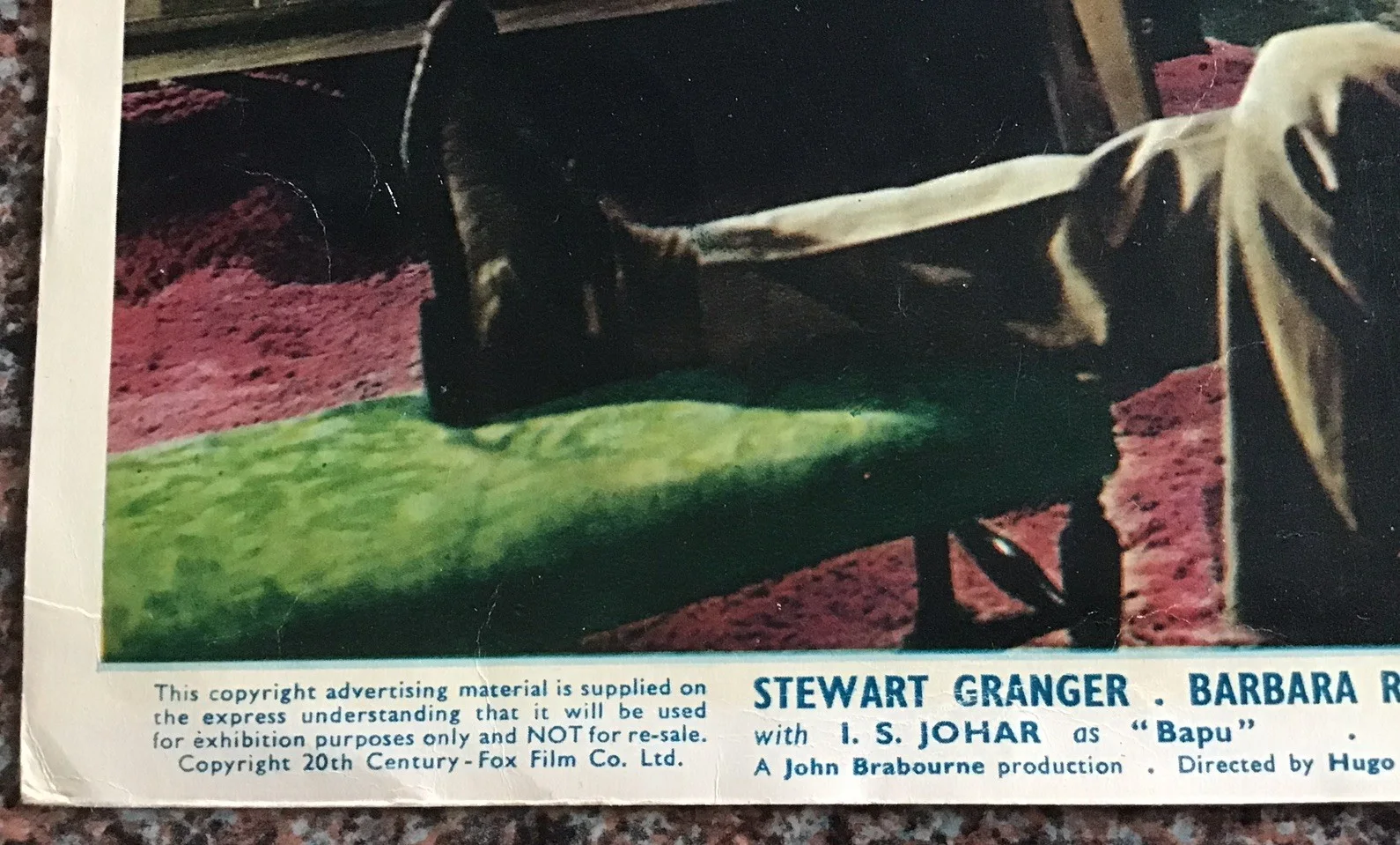 Rare/Vintage CinemaScope Picture ‘HARRY BLACK’- Stewart Granger-20th Century Fox, изображение 3