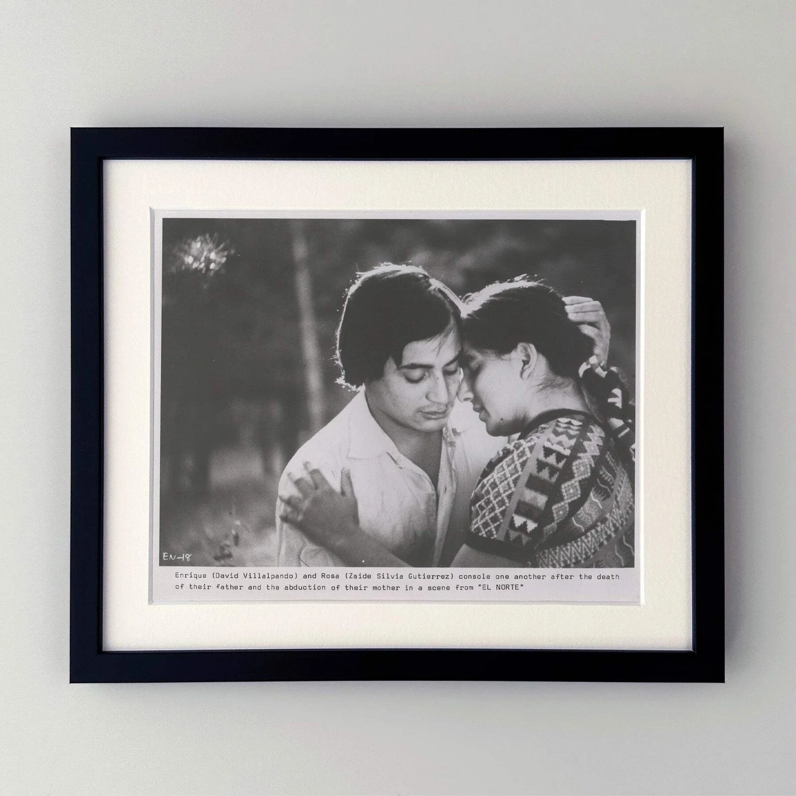 El Norte (1983) Press Publicity Still - Framed, image 2
