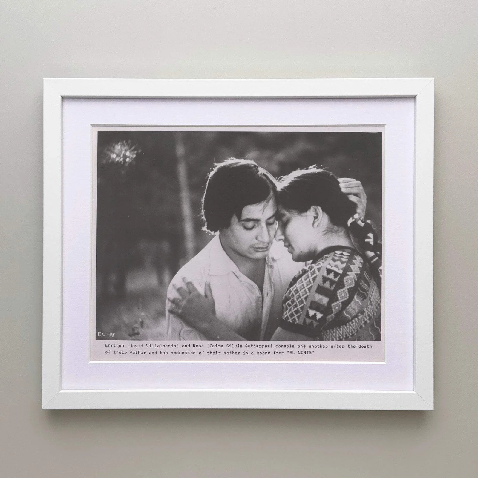 El Norte (1983) Press Publicity Still - Framed, image 3