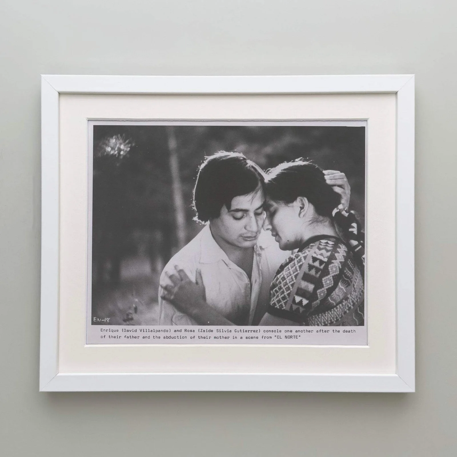 El Norte (1983) Press Publicity Still - Framed, image 4
