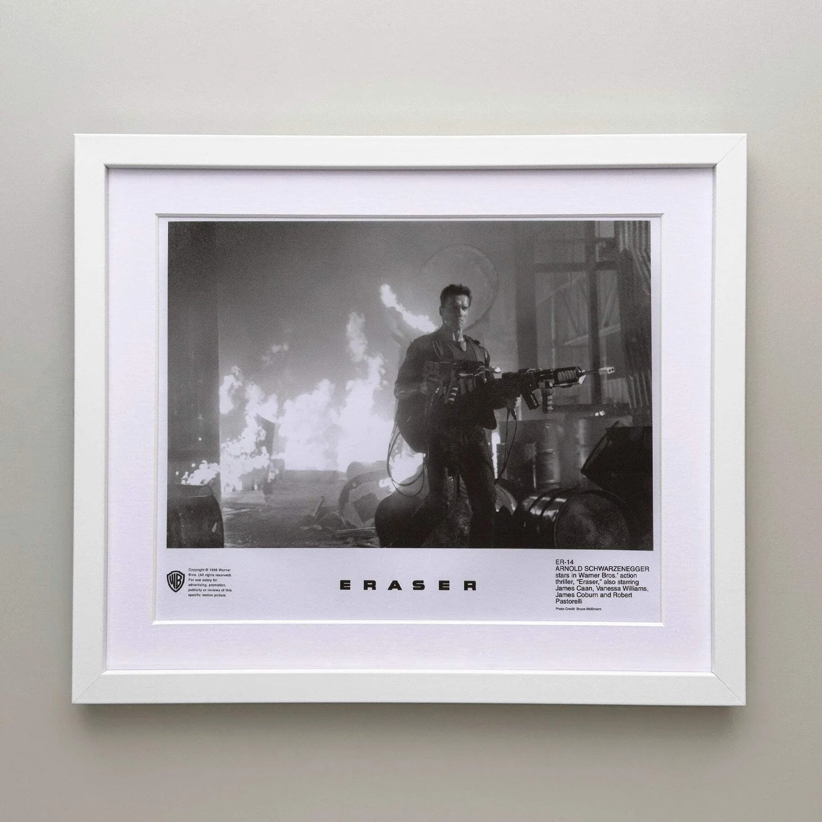 Eraser (1996) Press Publicity Still - Framed, image 3