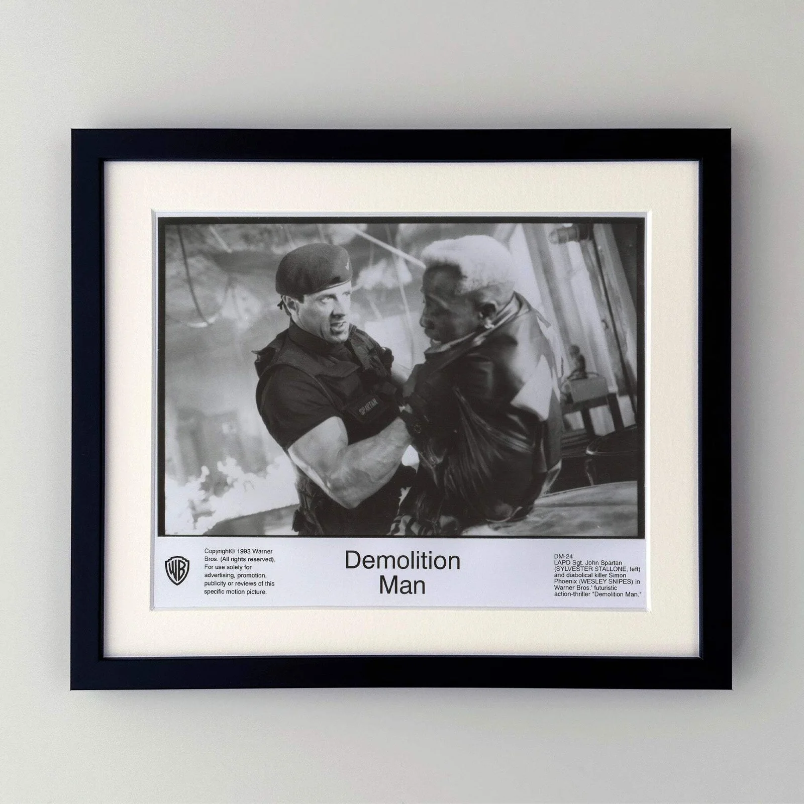 Demolition Man (1993) Press Publicity Still - Framed, image 2