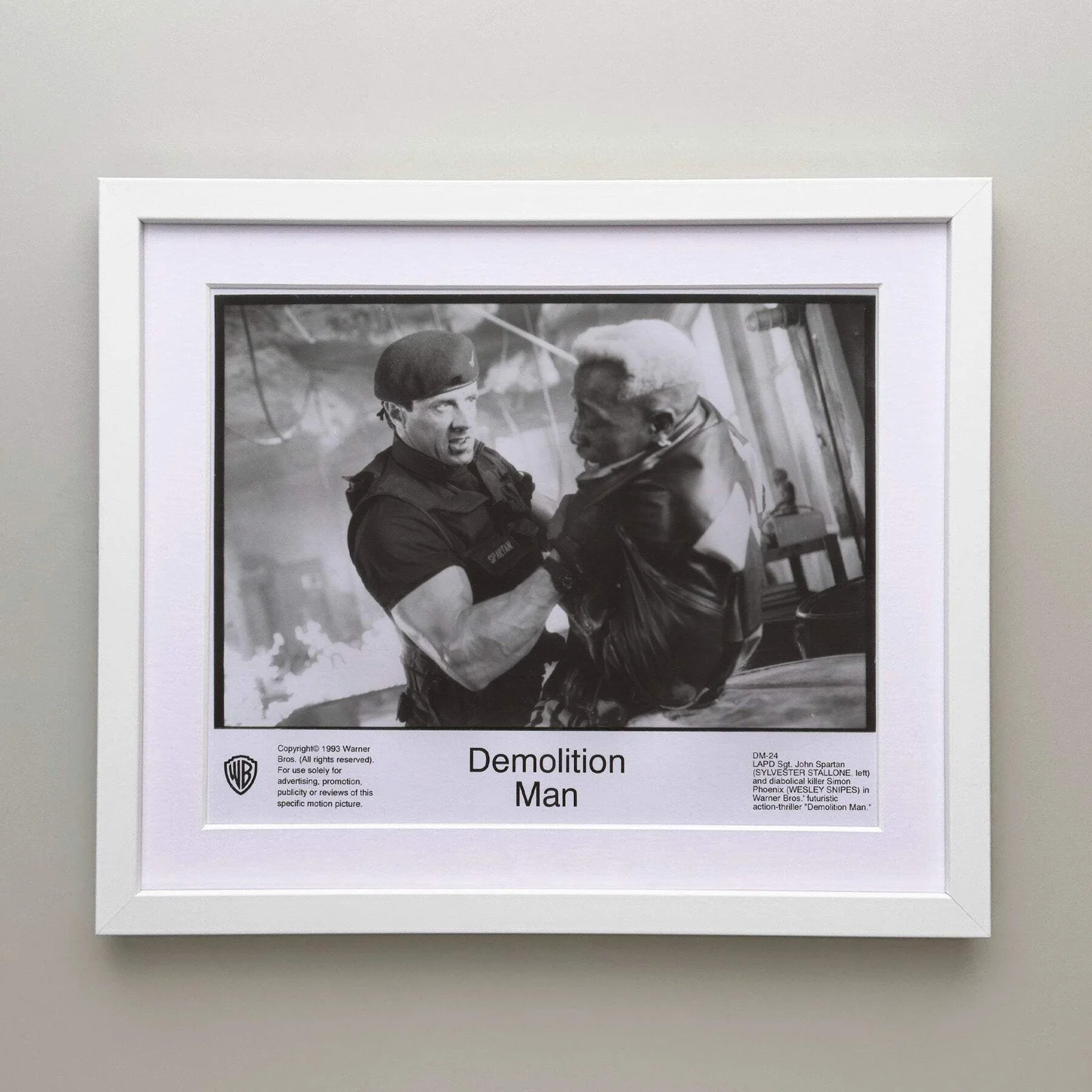Demolition Man (1993) Press Publicity Still - Framed, image 3