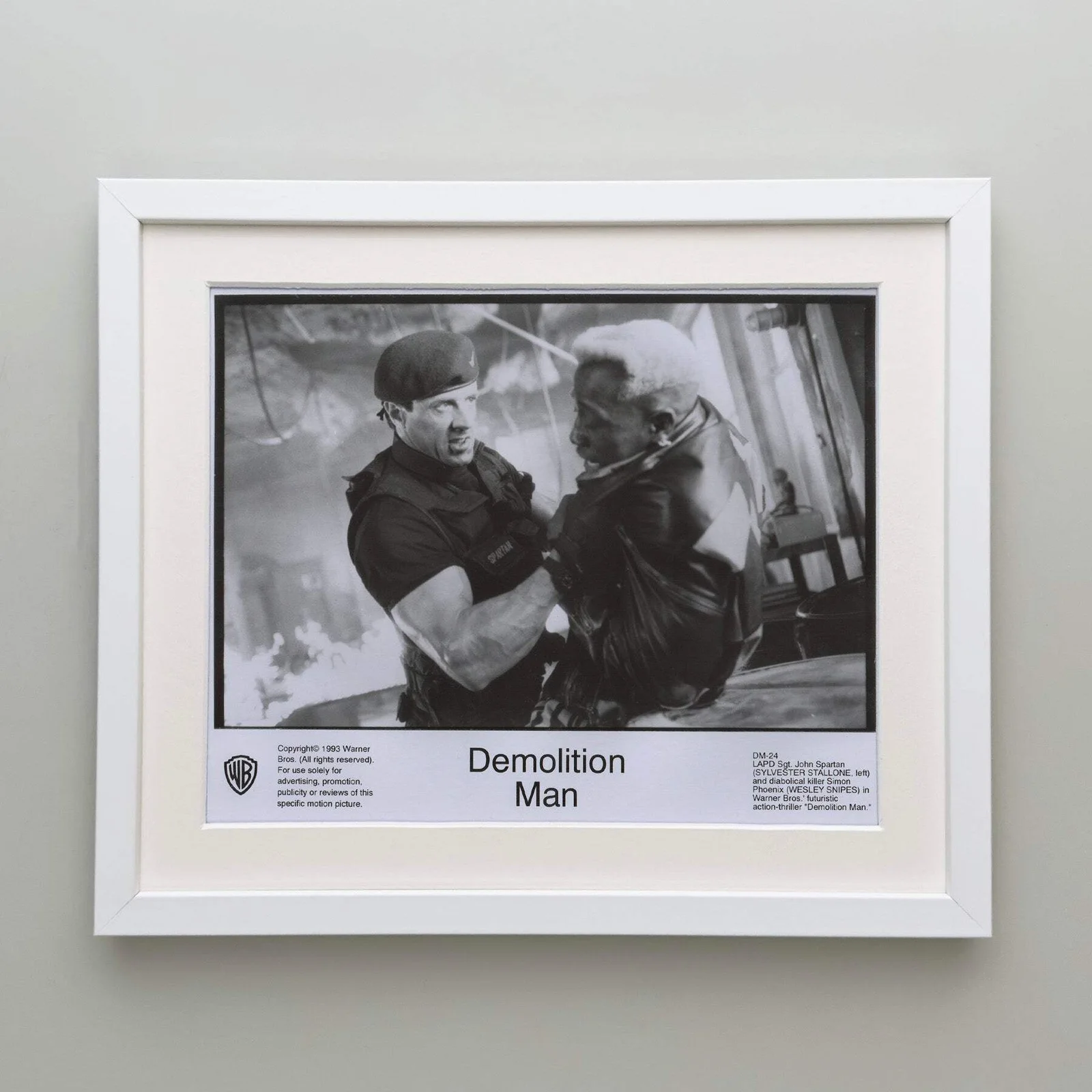 Demolition Man (1993) Press Publicity Still - Framed, image 4