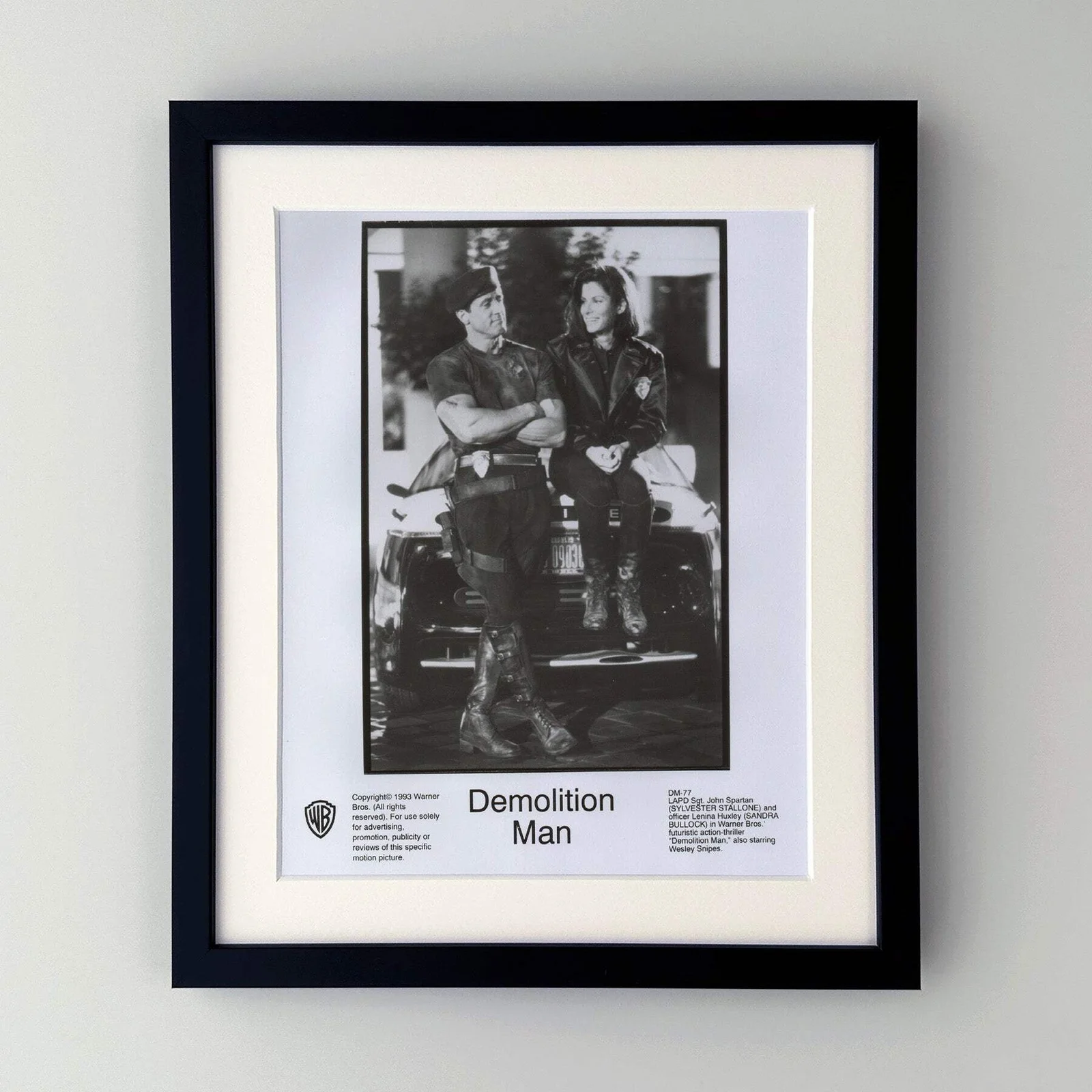 Demolition Man (1993) Press Publicity Still - Framed, image 2