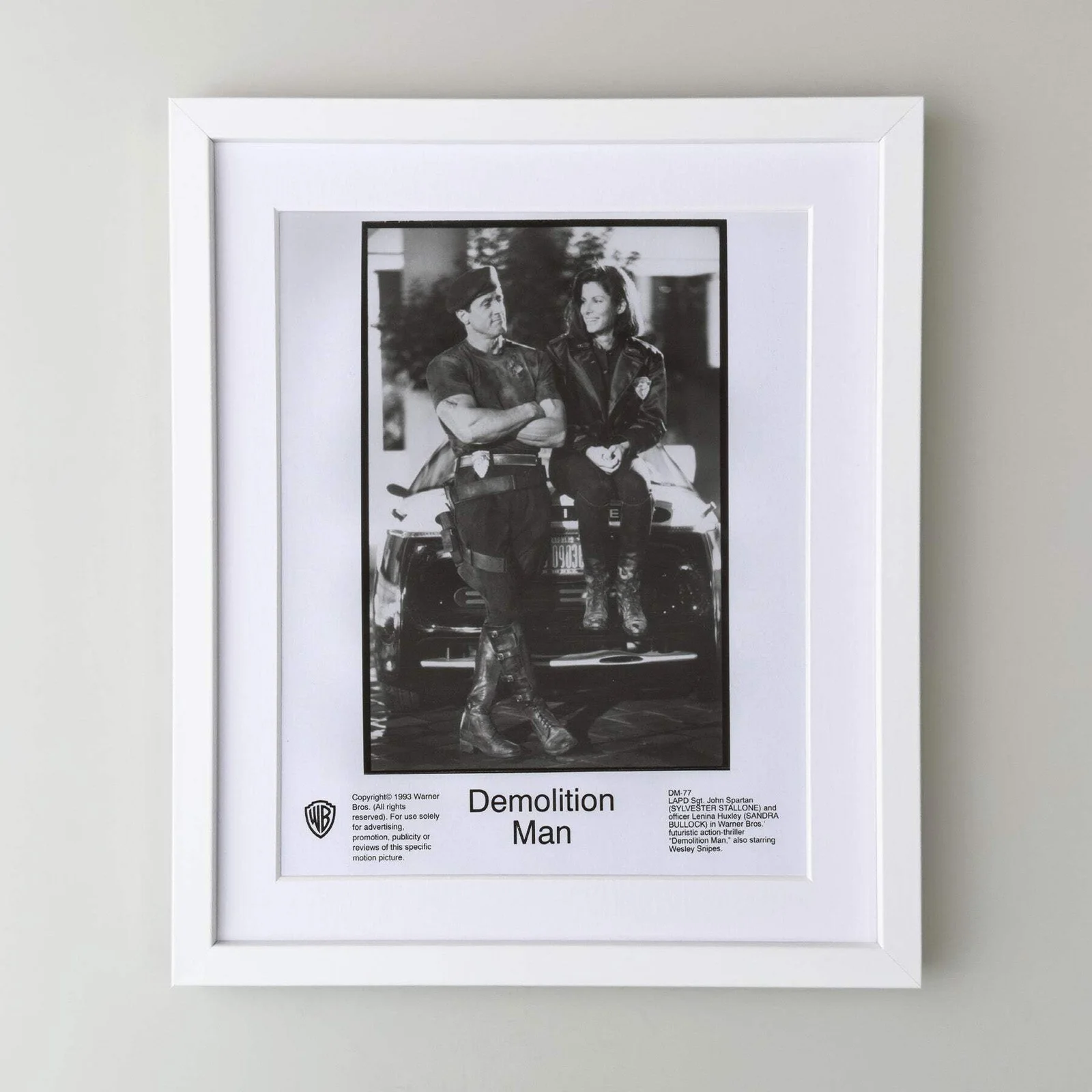 Demolition Man (1993) Press Publicity Still - Framed, image 3