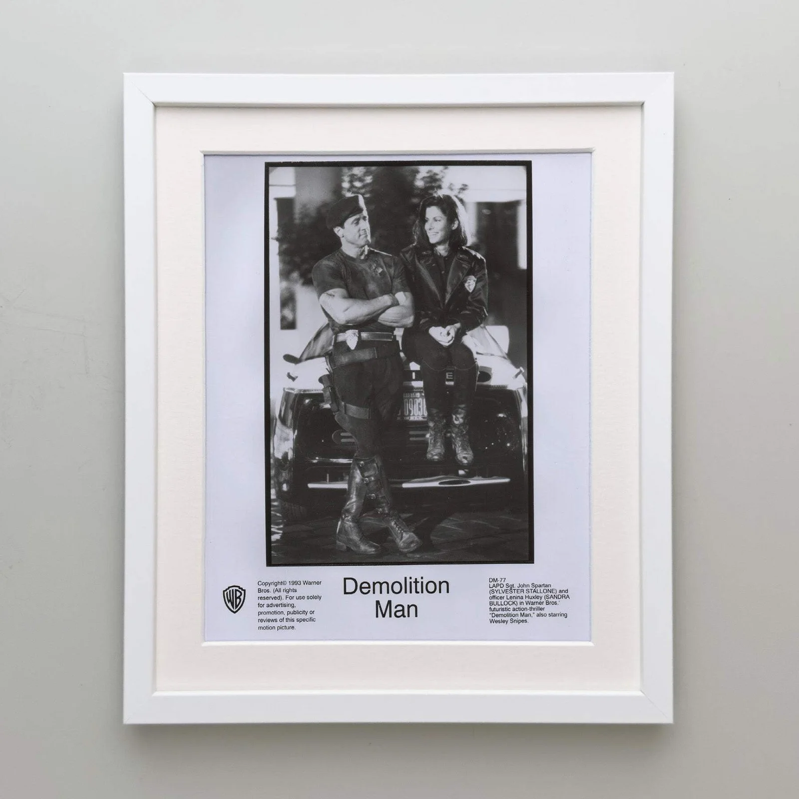 Demolition Man (1993) Press Publicity Still - Framed, image 4