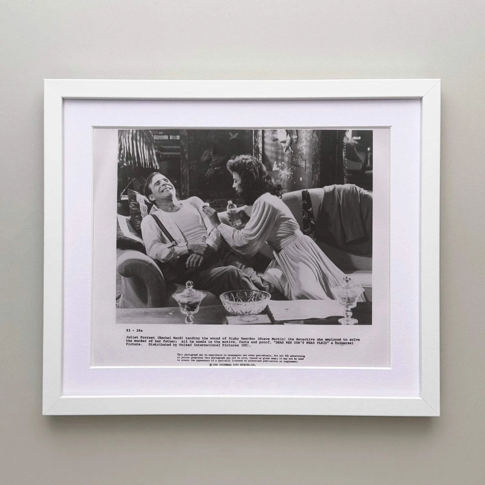Dead Men Dont Wear Plaid (1982) Press Publicity Still - Framed, image 3