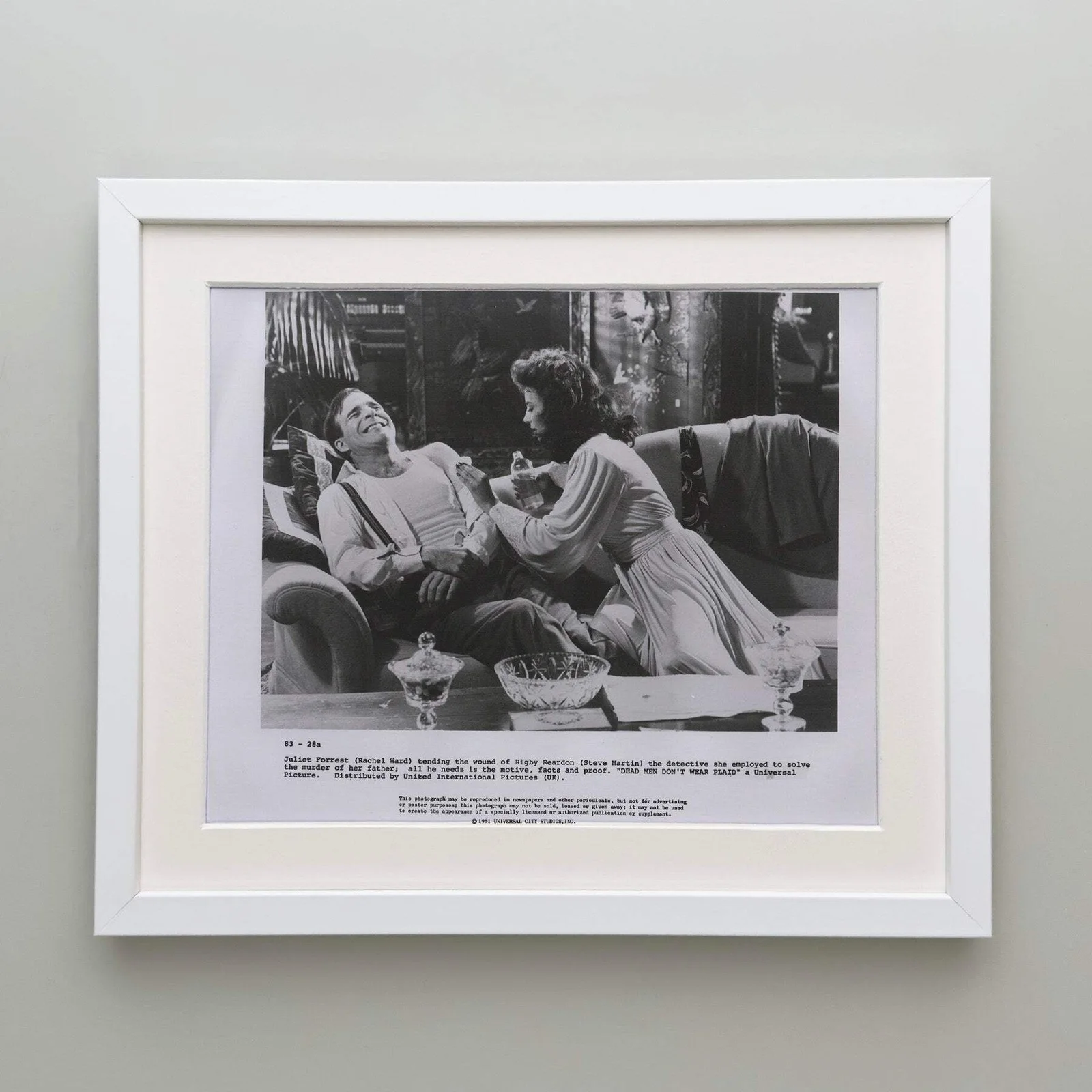 Dead Men Dont Wear Plaid (1982) Press Publicity Still - Framed, image 4