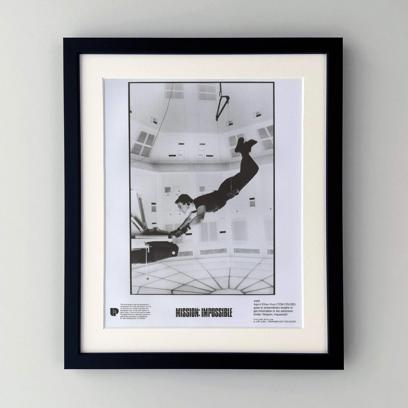 Mission Impossible (1996) Press Publicity Still - Framed, image 2