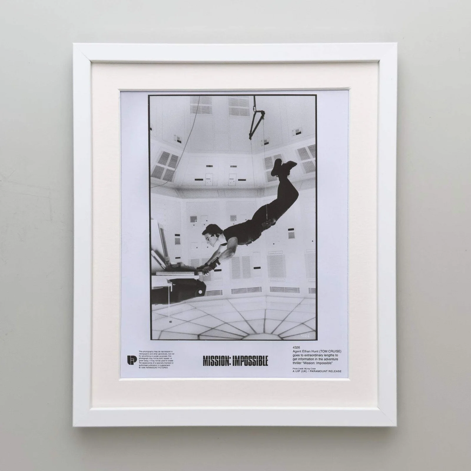 Mission Impossible (1996) Press Publicity Still - Framed, image 4
