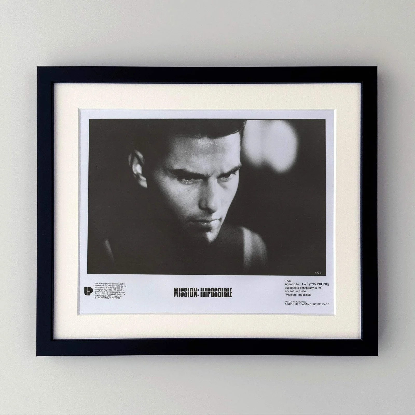 Mission Impossible (1996) Press Publicity Still - Framed, image 2