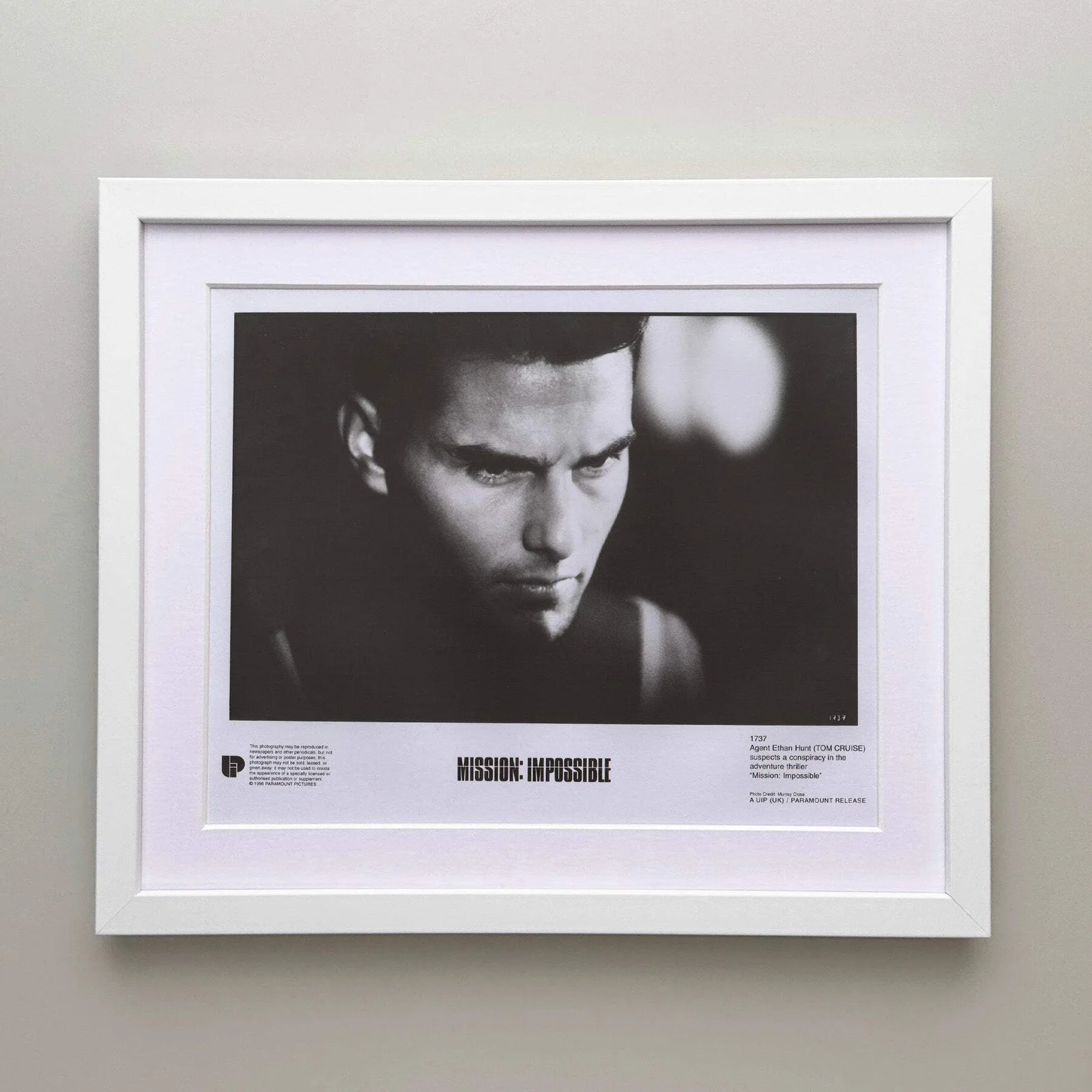 Mission Impossible (1996) Press Publicity Still - Framed, image 3