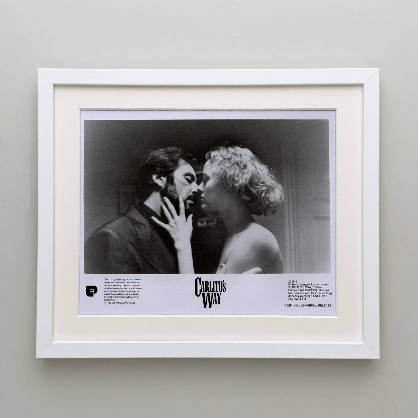 Carlitos Way (1993) Press Publicity Still - Framed, image 4