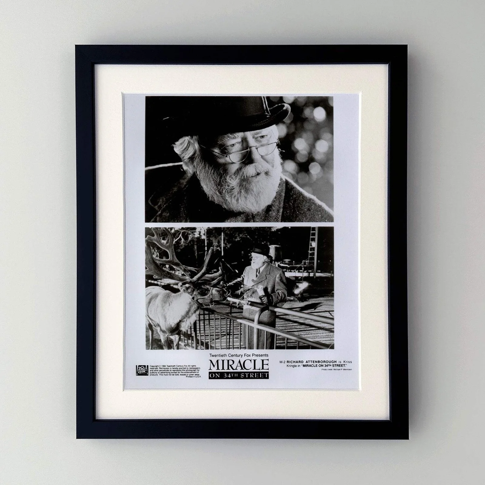 Miracle on 34th Street (1994) Press Publicity Still - Framed, image 2