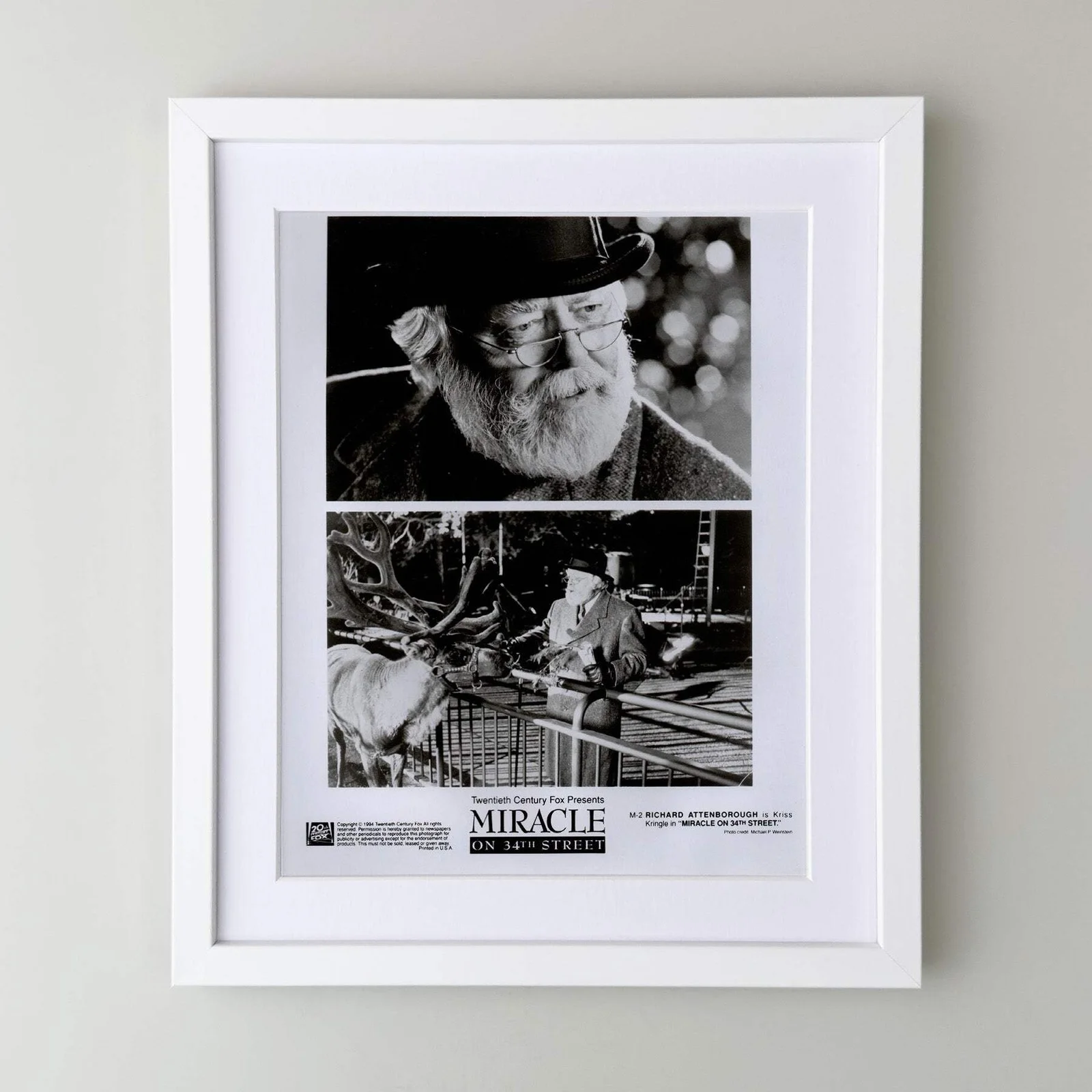 Miracle on 34th Street (1994) Press Publicity Still - Framed, image 3