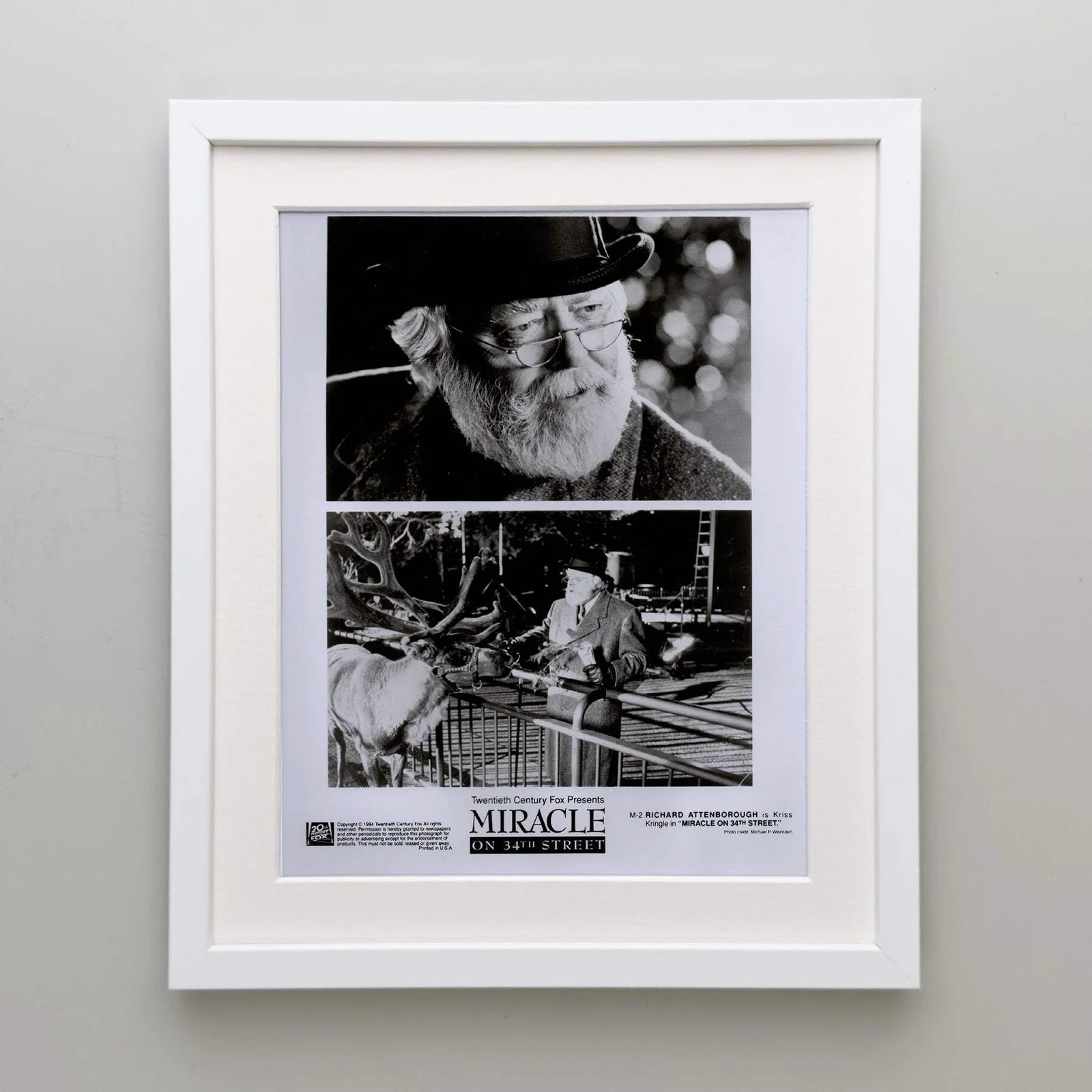 Miracle on 34th Street (1994) Press Publicity Still - Framed, image 4