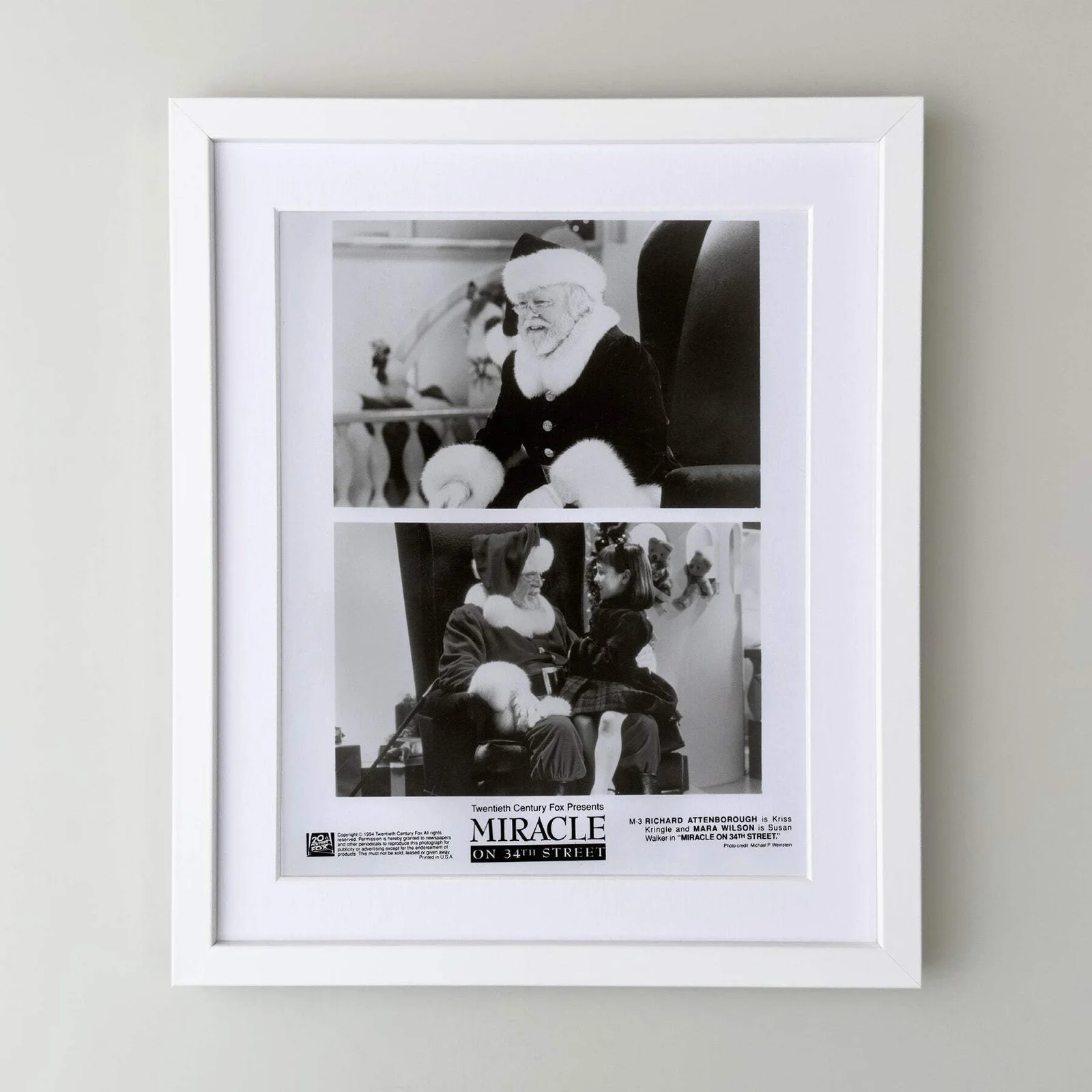 Miracle on 34th Street (1994) Press Publicity Still - Framed, image 3