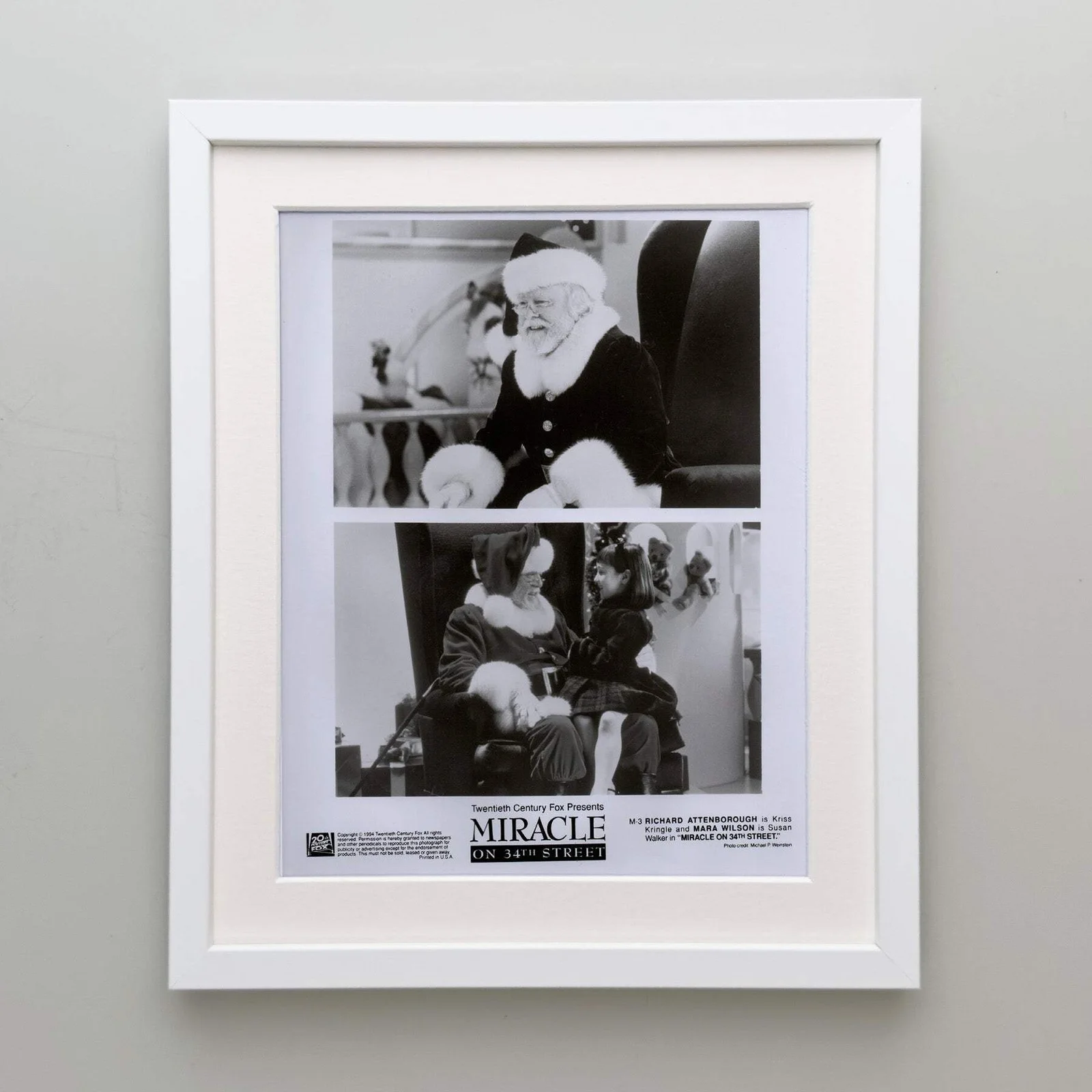 Miracle on 34th Street (1994) Press Publicity Still - Framed, image 4