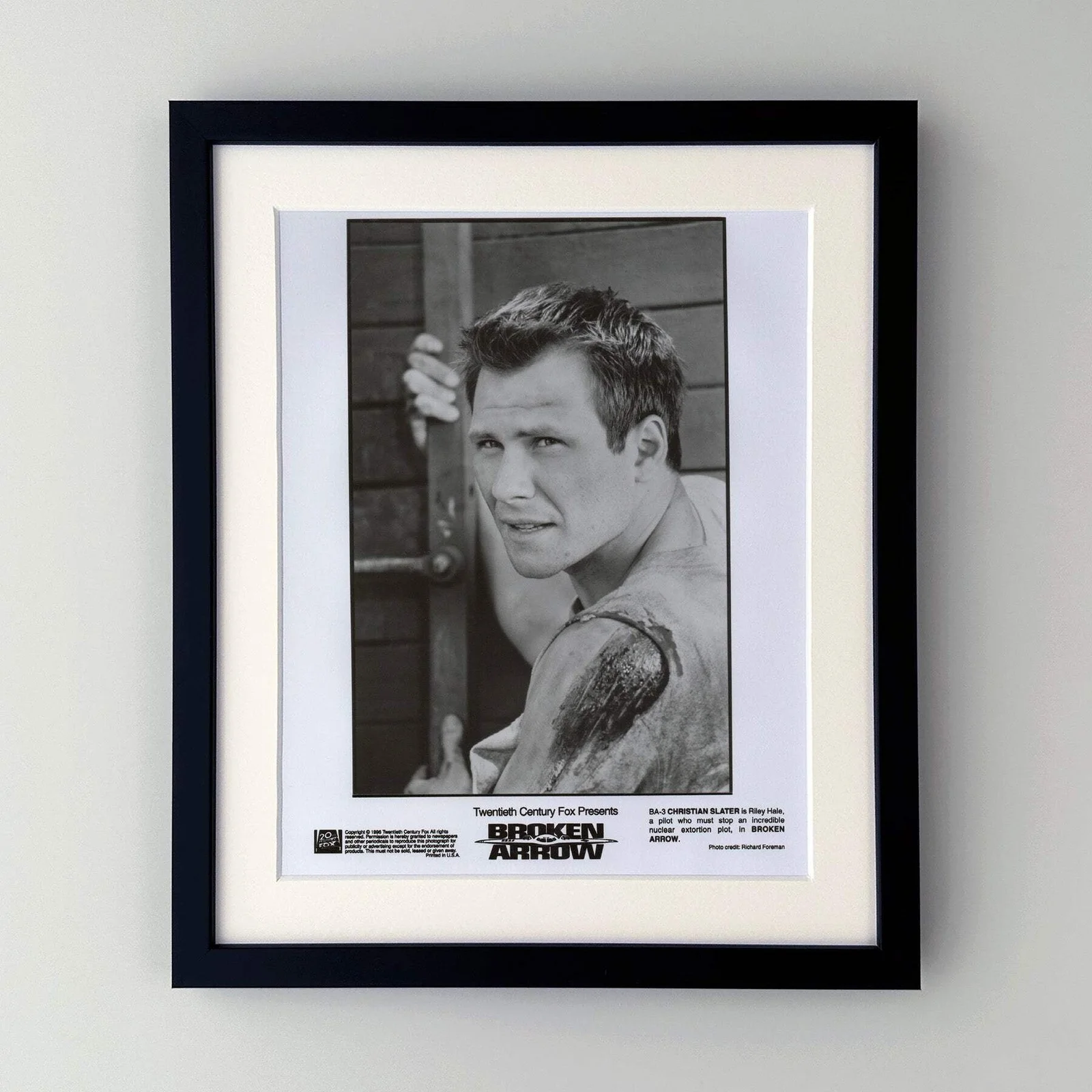 Broken Arrow (1996) Press Publicity Still - Framed, image 2